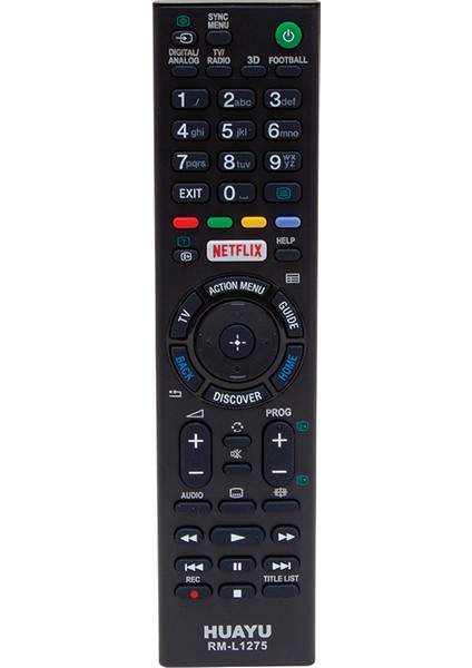 Weko Kl RM-L1275 Sony Netflıx Tuşlu LCD LED Tv Kumanda