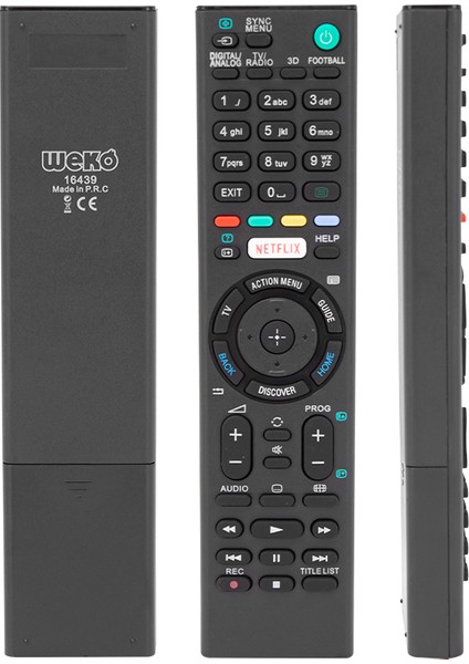 Weko Kl RM-L1275 Sony Netflıx Tuşlu LCD LED Tv Kumanda fiyatları