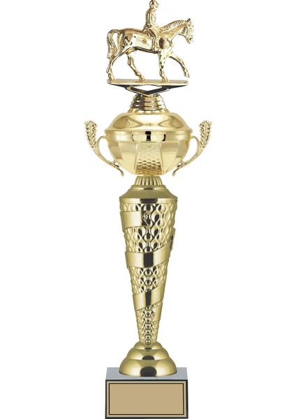 - Figürlü Kupalar - At / Binici Figürlü Kupalar FG-076 A - 52 cm