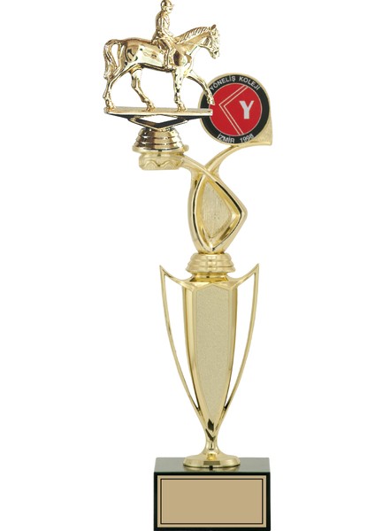 - Figürlü Kupalar - At / Binici Figürlü Kupalar FG-043 A - 43 cm