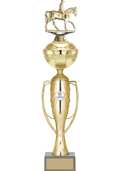 - Figürlü Kupalar - At / Binici Figürlü Kupalar FG-071 A - 53 cm