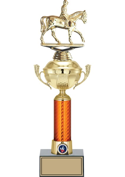 - Figürlü Kupalar - At / Binici Figürlü Kupalar FG-056 B - 42 cm