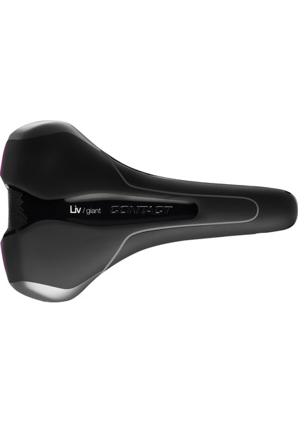 Liv/giant Contact Upright Saddle Black/purple