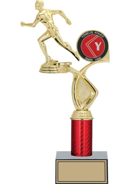 - Figürlü Kupalar - Atletizm Erkek Figürlü Kupalar FG-016 C - 35 cm