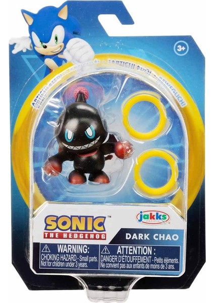 Jakks Pacific Sonic Aksiyon Figürler 6cm W10 NCT07000 - Dark Chao modelleri