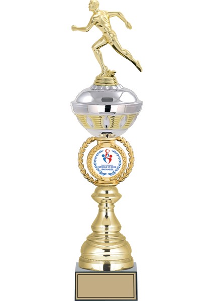 - Figürlü Kupalar - Atletizm Erkek Figürlü Kupalar FG-066 A - 50 cm