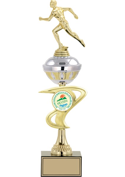 - Figürlü Kupalar - Atletizm Erkek Figürlü Kupalar FG-065 C - 45 cm