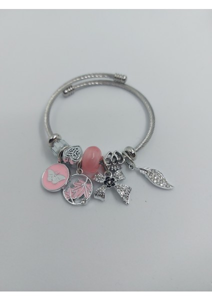 Pembe Pandora Kelebek Detaylı