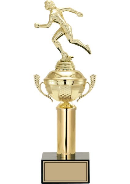- Figürlü Kupalar - Atletizm Kadın Figürlü Kupalar FG-048 C - 39 cm