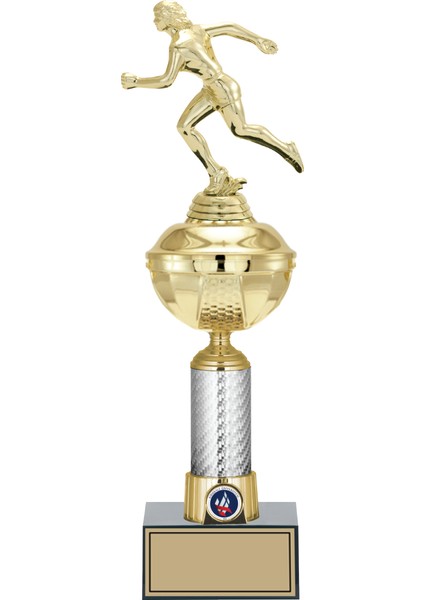 - Figürlü Kupalar - Atletizm Kadın Figürlü Kupalar FG-057 C - 41 cm