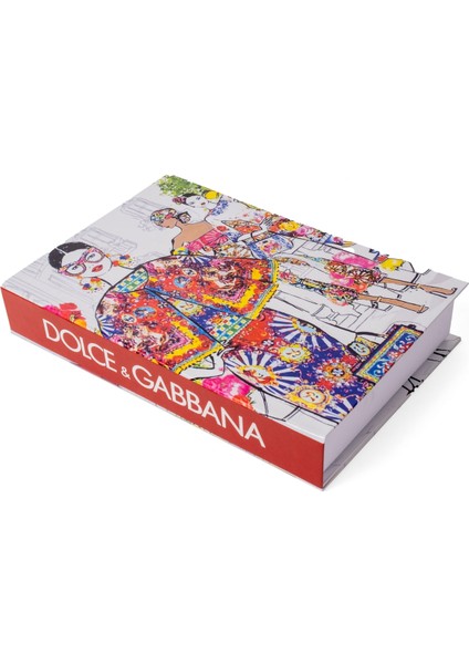 Dolge Gabbana Dekoratif Kitap Kutusu