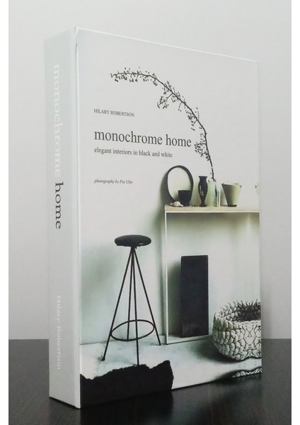 2'li Dekoratif Kitap Kutu Görünümlü Simplecity & Monochrome Home Temalı