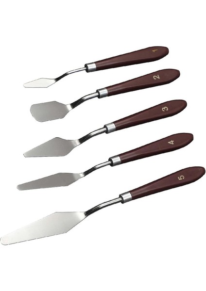 Gen-Of Metal 5 Li Spatula Seti 93-5