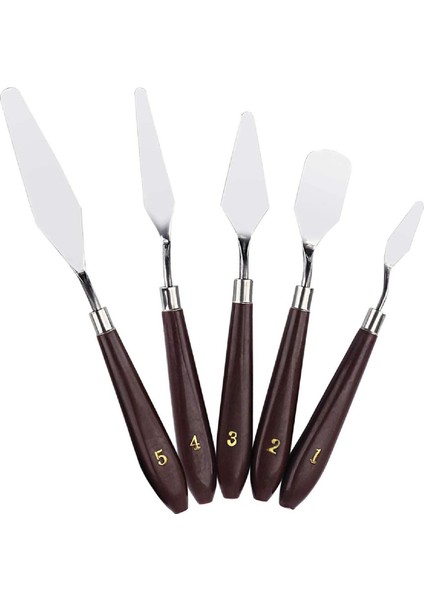 Gen-Of Metal 5 Li Spatula Seti 93-5