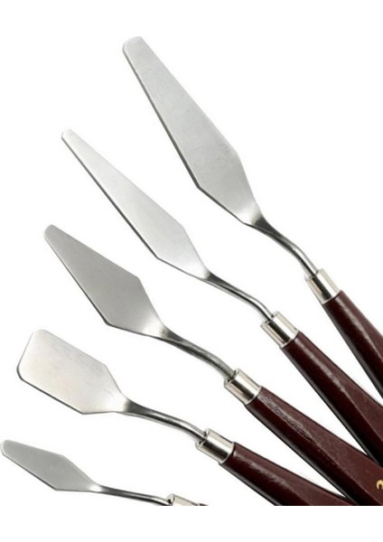 Gen-Of Metal 5 Li Spatula Seti 93-5