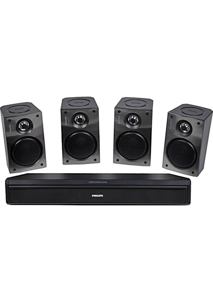 Magıcvoıce Anfi +Philips CS-3950 D 5' Li Takım Hoparlör Set.
