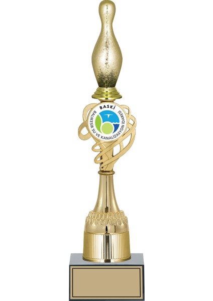 - Figürlü Kupalar - Bowling / Pin Figürlü Kupalar FG-033 B - 40 cm