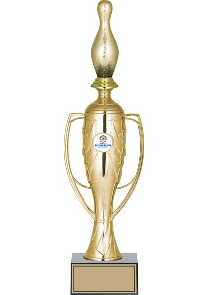 - Figürlü Kupalar - Bowling / Pin Figürlü Kupalar FG-026 B - 42 cm