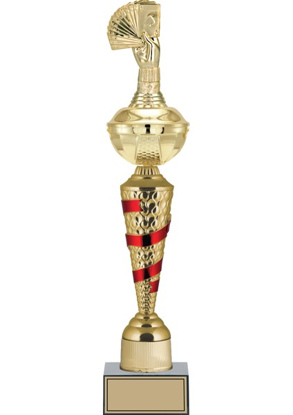 - Figürlü Kupalar - Briç Figürlü Kupalar FG-077 B - 52 cm
