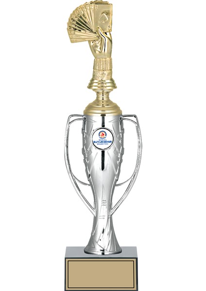 - Figürlü Kupalar - Briç Figürlü Kupalar FG-025 B - 36 cm