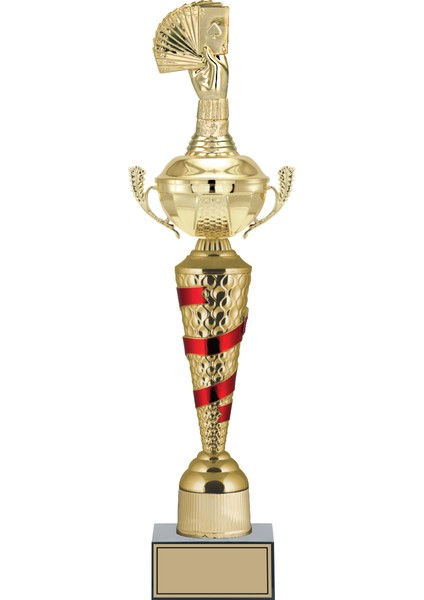 - Figürlü Kupalar - Briç Figürlü Kupalar FG-078 B - 52 cm