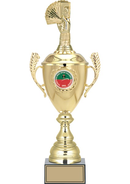 - Figürlü Kupalar - Briç Figürlü Kupalar FG-080 B - 47 cm