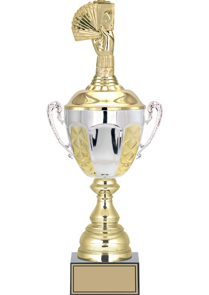 - Figürlü Kupalar - Briç Figürlü Kupalar FG-087 B - 44 cm
