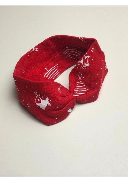 Organik Yılbaşıtemalı Kız Bandana