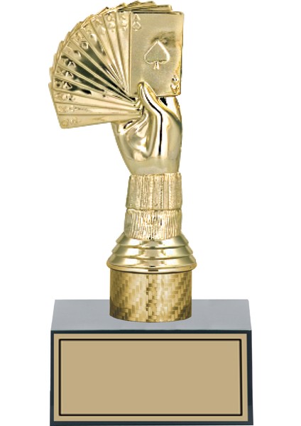 - Figürlü Kupalar - Briç Figürlü Kupalar FG-001 B - 19 cm