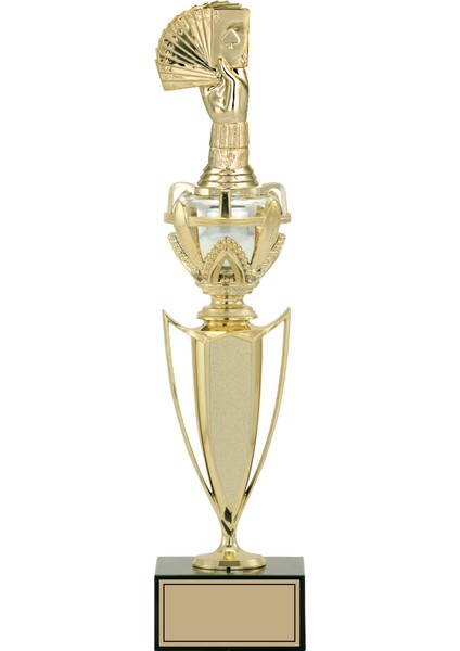 - Figürlü Kupalar - Briç Figürlü Kupalar FG-044 A - 42 cm