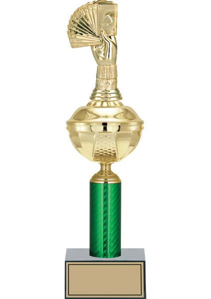 - Figürlü Kupalar - Briç Figürlü Kupalar FG-049 B - 38 cm