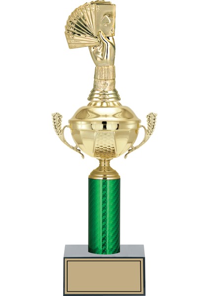 - Figürlü Kupalar - Briç Figürlü Kupalar FG-050 B - 38 cm