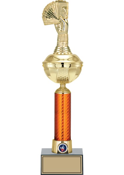 - Figürlü Kupalar - Briç Figürlü Kupalar FG-055 A - 45 cm
