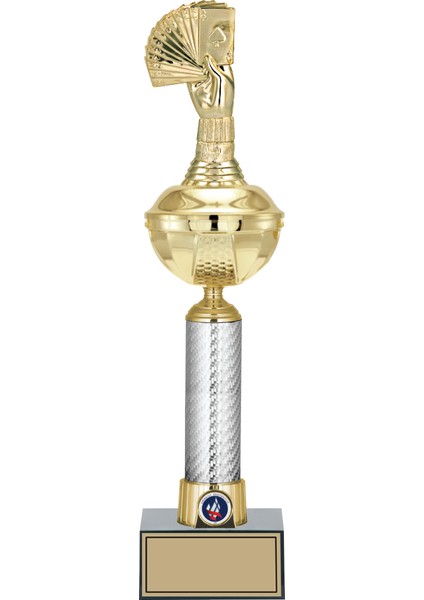 - Figürlü Kupalar - Briç Figürlü Kupalar FG-057 A - 45 cm