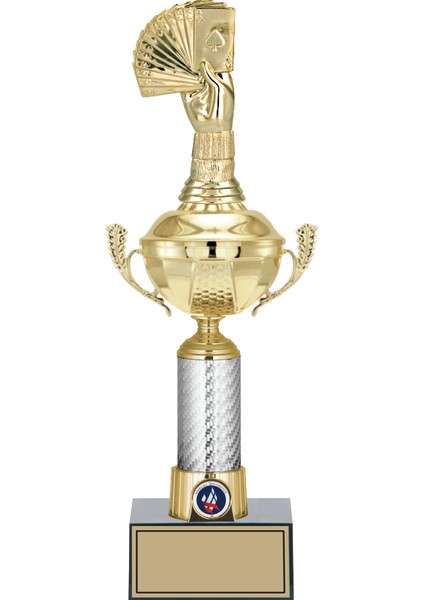 - Figürlü Kupalar - Briç Figürlü Kupalar FG-058 C - 40 cm