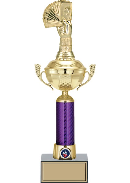 - Figürlü Kupalar - Briç Figürlü Kupalar FG-060 B - 42 cm
