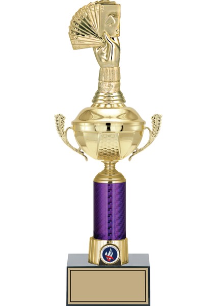 - Figürlü Kupalar - Briç Figürlü Kupalar FG-060 C - 40 cm