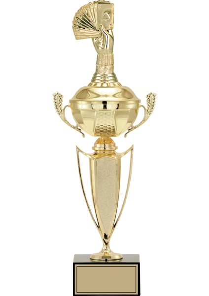 - Figürlü Kupalar - Briç Figürlü Kupalar FG-068 A - 46 cm
