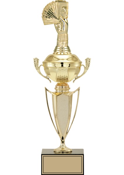 - Figürlü Kupalar - Briç Figürlü Kupalar FG-068 B - 42 cm