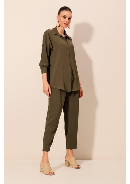 6593 Oversize Ikili Takım - Haki modelleri