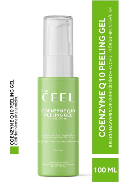 Arındırıcı ve Aydınlatıcı Yüz Peelingi Beluga Havyarı Özlü Coenzyme Q10 100 ml