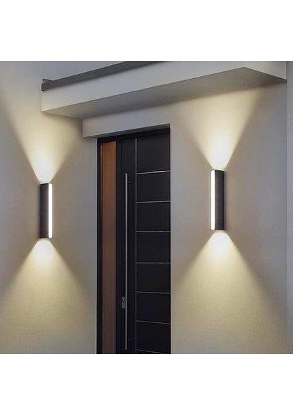 Modern ve Şık Tasarım 12 Watt Gün Işığı LED Armatür, Villa, Kafe, Bar, Otel, Bahçe, Balkon LED Aplik fırsatları