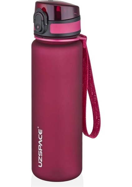 500ML-650ML-800ML-1000ML Klasik Soft-Touch Serisi Askılı Akıtmaz Tritan Su Matarası