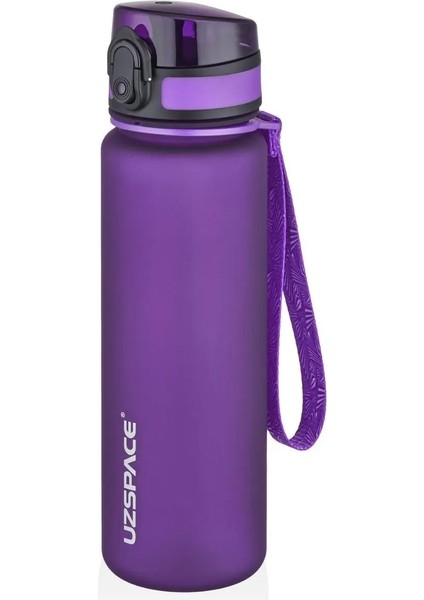 500ML-650ML-800ML-1000ML Klasik Soft-Touch Serisi Askılı Akıtmaz Tritan Su Matarası