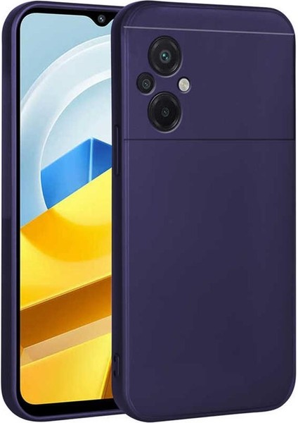 Xiaomi Poco M5 Kılıf Kamera Çıkıntılı Soft Silikon