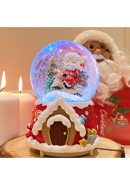 Yılbaşı Kar Küresi Mega Boy Otomatik Kar Üflemeli Işıklı Müzikli Kar Küresi indirimleri