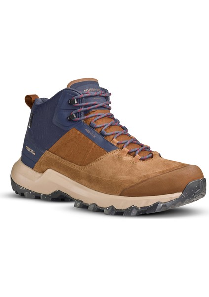 Quechua Erkek Outdoor Su Geçirmez Bot - Orta Boy Gövdeli - Kahverengi - MH500