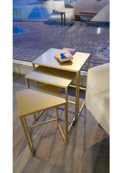 Zeus Gold Metal Zigon Yan Sehpa