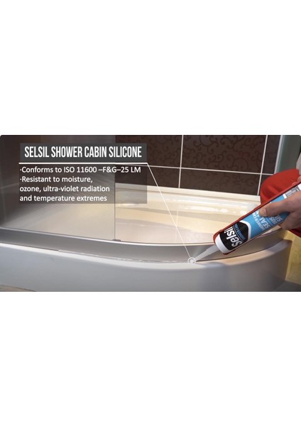 Mutfak Banyo Duşakabin Silikonu Şeffaf 280 ml modelleri