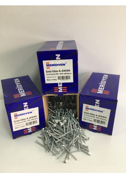 Sunta Vidası 4,0X50 mm Pk 500 Adet